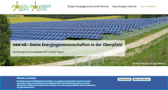 Desktop Screenshot of neue-energien-west.de
