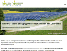 Tablet Screenshot of neue-energien-west.de